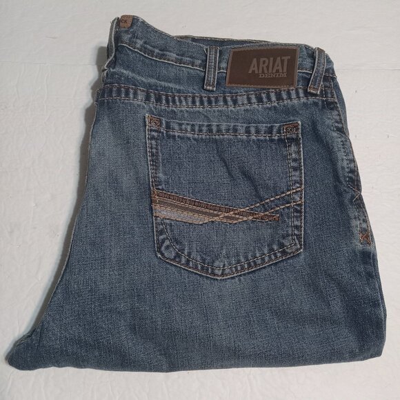 Ariat Men's M4 Relaxed Scoundrel Bootcut Jeans 40x32 10008403 - Picture 1 of 9